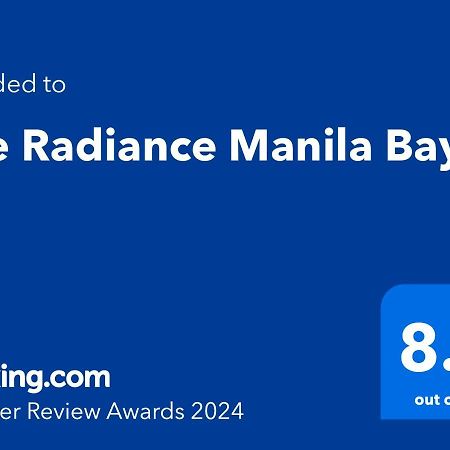 Aparthotel The Radiance Manila Bay Pasay Exteriér fotografie